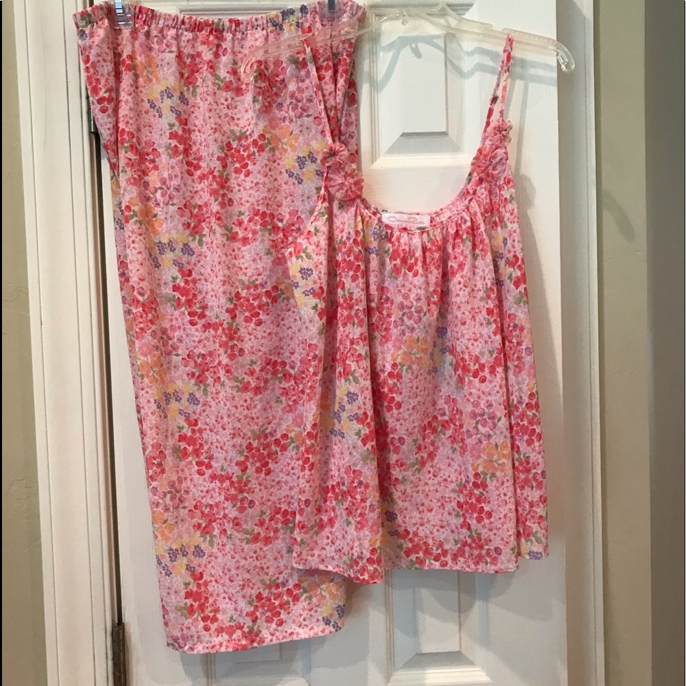🔥⭐️Oscar De La Renta floral PJ